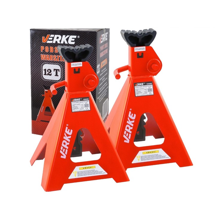 Комплект 2 опорни кози 12 тона 495 - 770 мм Verke