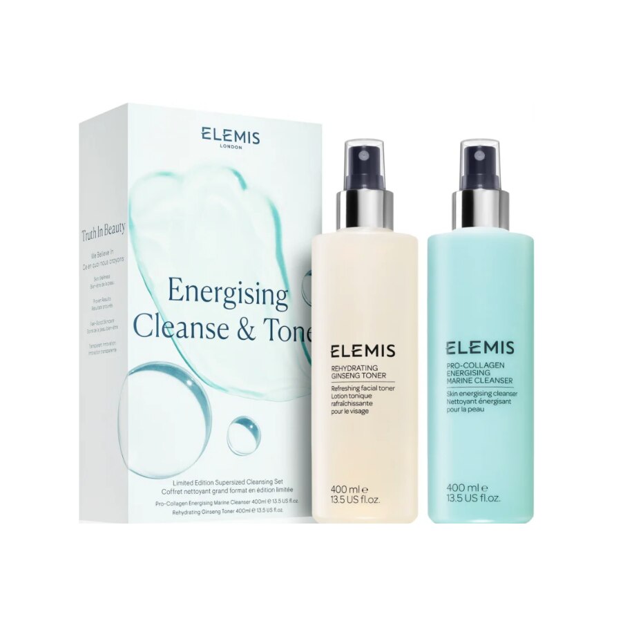Set 2 cosmetice perfecta pentru curatare faciala Elemis Energising