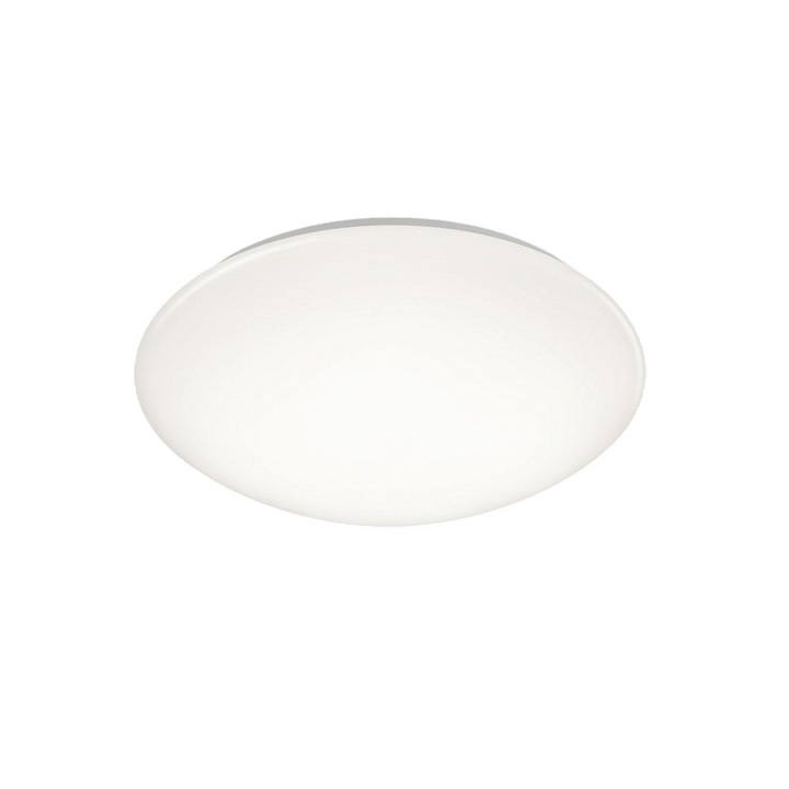 Модерен полилей, Трио, Кръгъл, LED, IP 44, Пластмаса, Бял