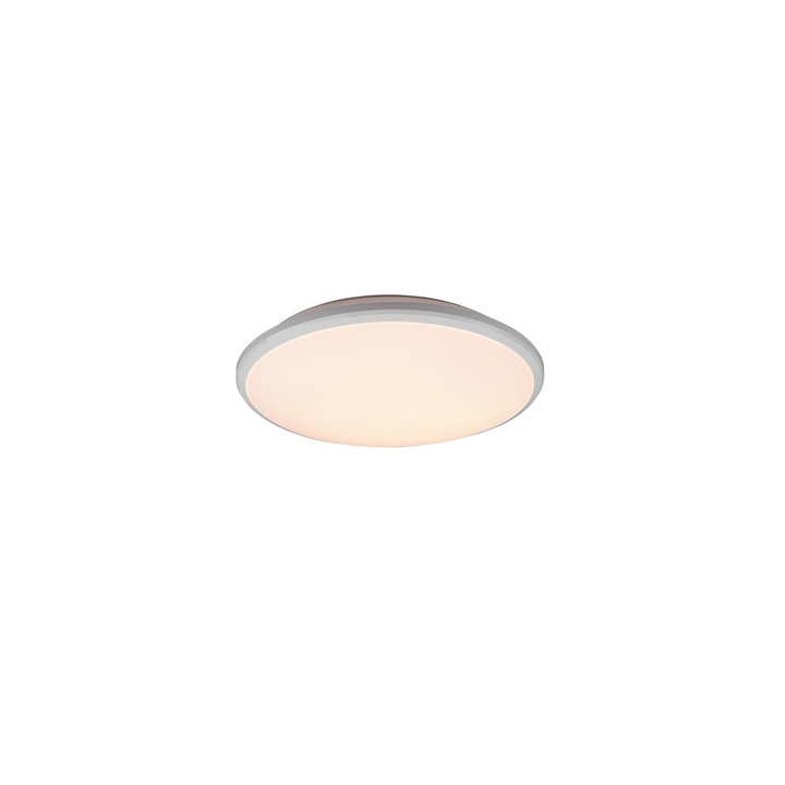 Модерен полилей, RL, кръгъл, LED, IP 20, пластмаса, бял
