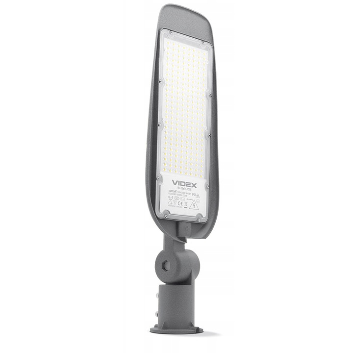 Lampa stradala, Videx, LED, 150 W, Alb/Gri