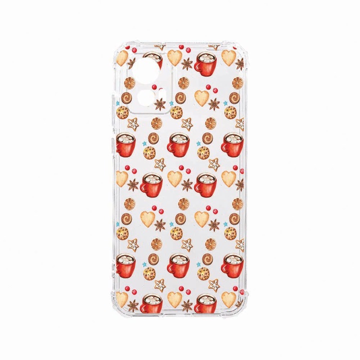 Husa BestCase® Anti Shock, Compatibila Cu Motorola Edge 30 Neo, Xmas, Rezistenta La Socuri, Protectie Camera, AS 343