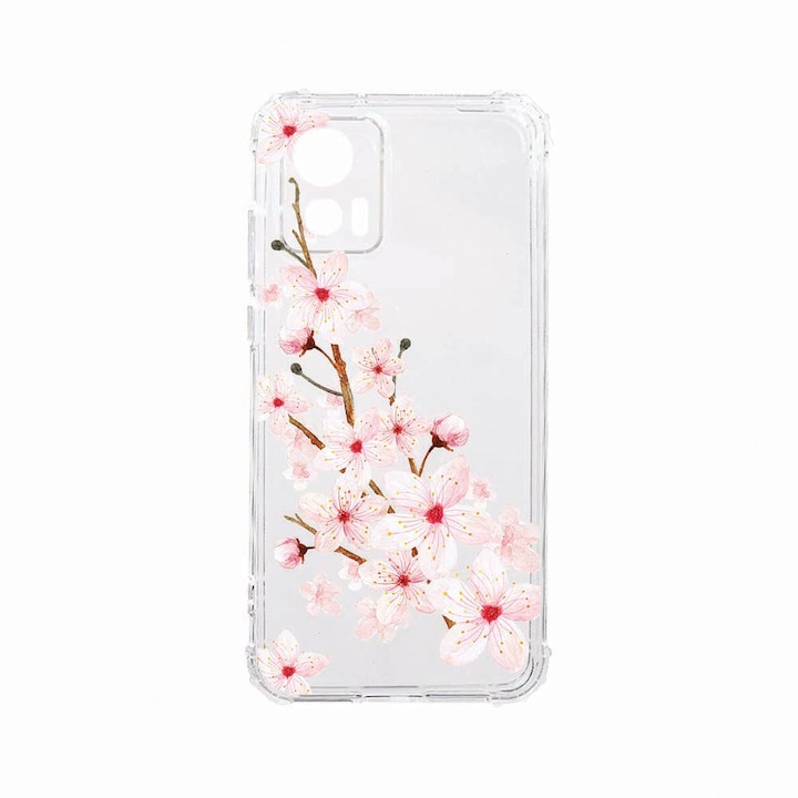 Husa BestCase® Anti Shock, Compatibila Cu Motorola Edge 30 Neo, Spring Flower, Rezistenta La Socuri, Protectie Camera, AS 62
