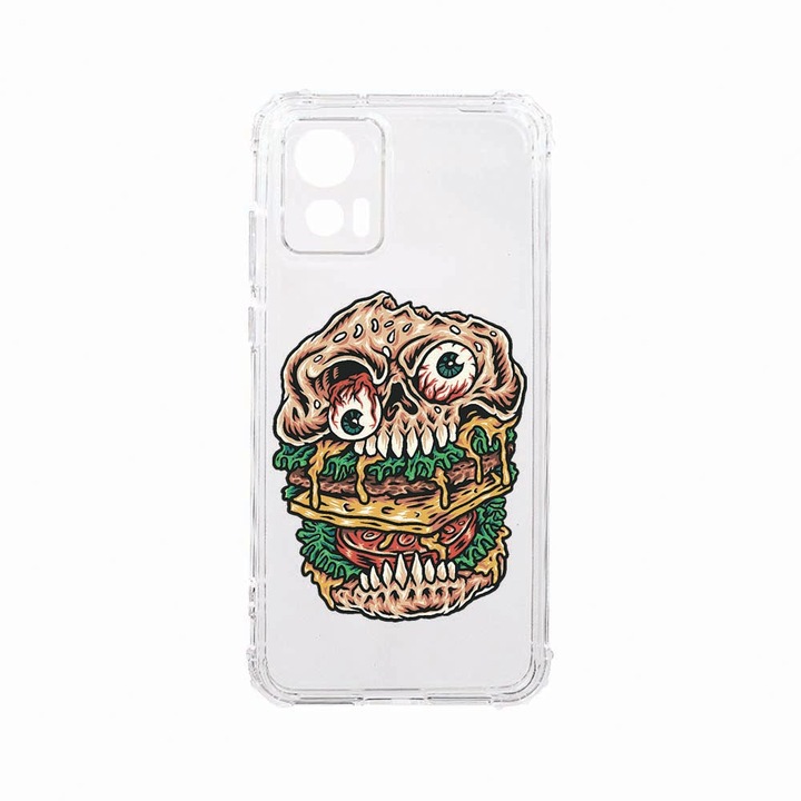 Husa BestCase® Anti Shock, Compatibila cu Motorola Edge 30 Neo, Zomburger, Rezistenta La Socuri, Protectie Camera, AS 824