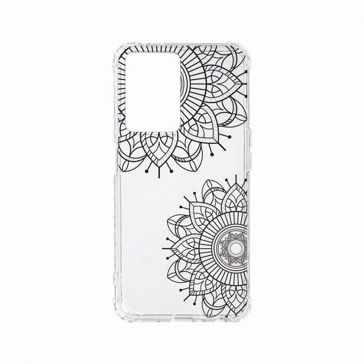 Husa BestCase® Anti Shock 1.5MM, Compatibila Cu Motorola Moto G23, Non Figurative Flowers, Rezistenta La Socuri, Protectie Camera, AS 117