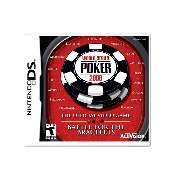 Игра ACTIVISION World Series Of Poker 2008 Battle For The Bracelets, за Nintendo DS