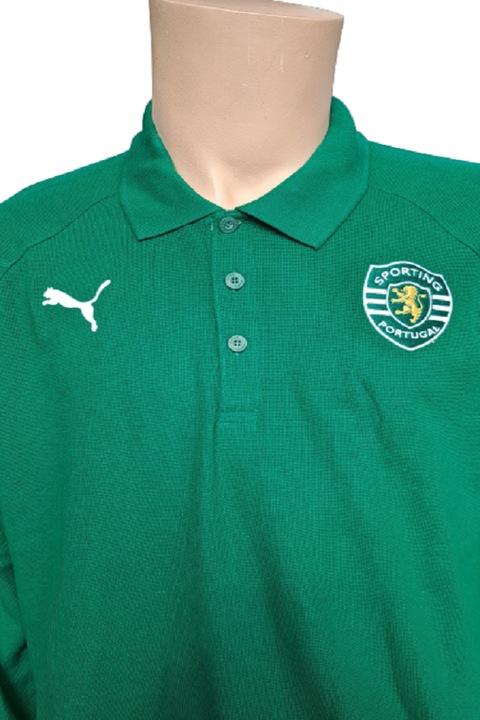 Мъжка спортна блуза Puma Sporting, Зелен, Размер L