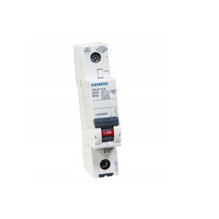 Intrerupator de circuit 1P B16A 6kA AC 5SL6116-6 SIEMENS