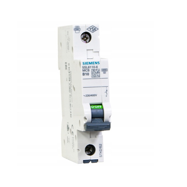 Intrerupator de circuit 1P B10A 6kA AC 5SL6110-6 SIEMENS