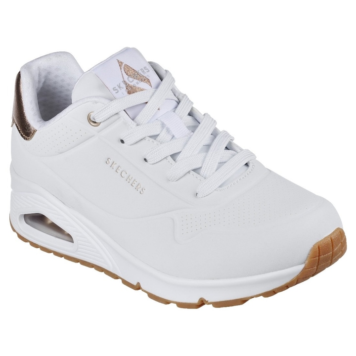 Skechers Skechers UNO GOLDEN AIR női fűzős sneaker cipő 177094-WHT fehér 06973