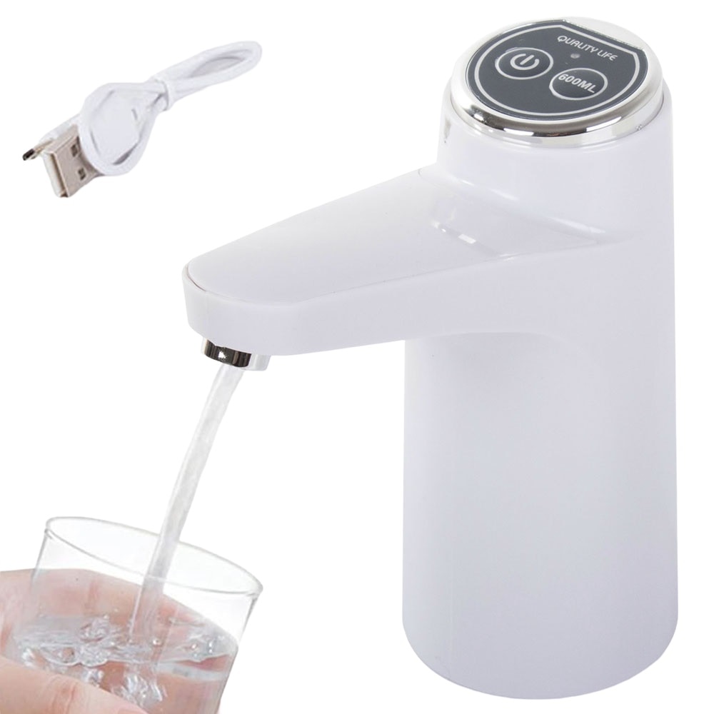 Електрическа помпа за бутилка вода, диспенсър, USB зареждане, дозиране ...