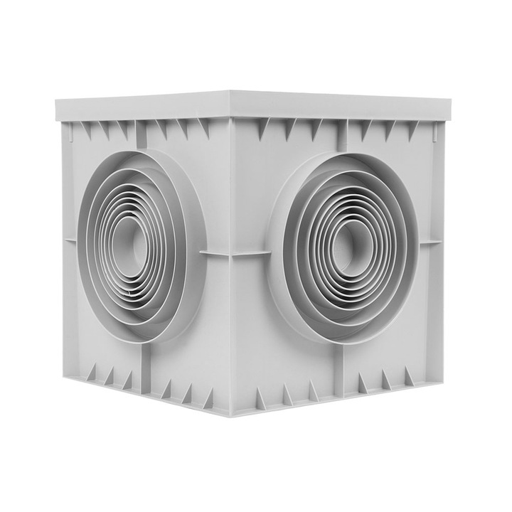 Plastim Cetinkaya smartsystem kábeles doboz, IP40, SP-50X50X50, szürke színű