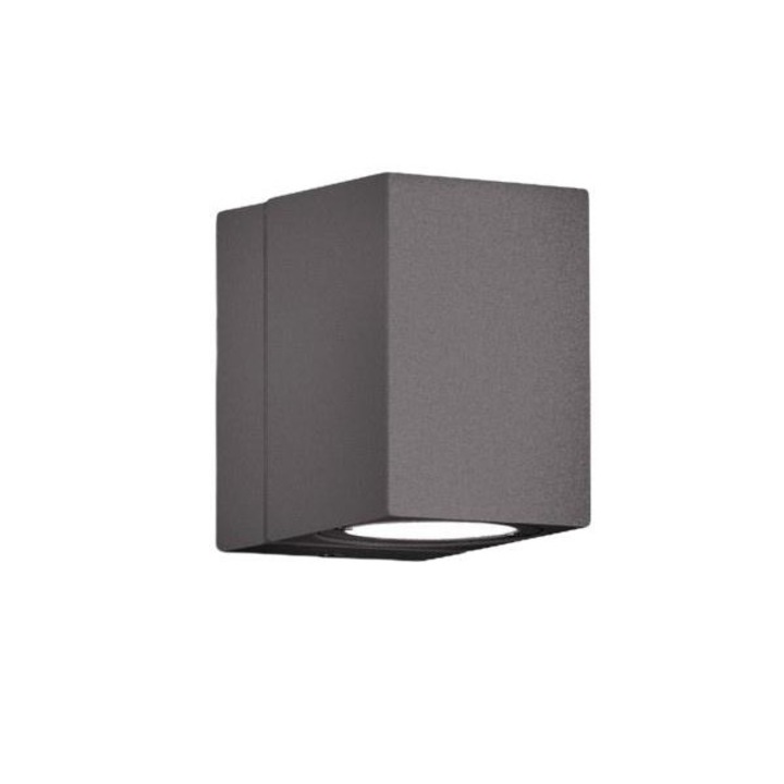 Kültéri fali lámpa, Trio, Alumínium, 3 W, Antracit