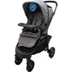 Carucior nou nascuti 2 in 1 BABY CARE™ PRO SK10, Maner reversibil, Spatar reglabil in 3 trepte, Frana picior, Pliabil, Gri Jeans