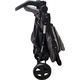 Carucior nou nascuti 2 in 1 BABY CARE™ PRO SK10, Maner reversibil, Spatar reglabil in 3 trepte, Frana picior, Pliabil, Gri Jeans