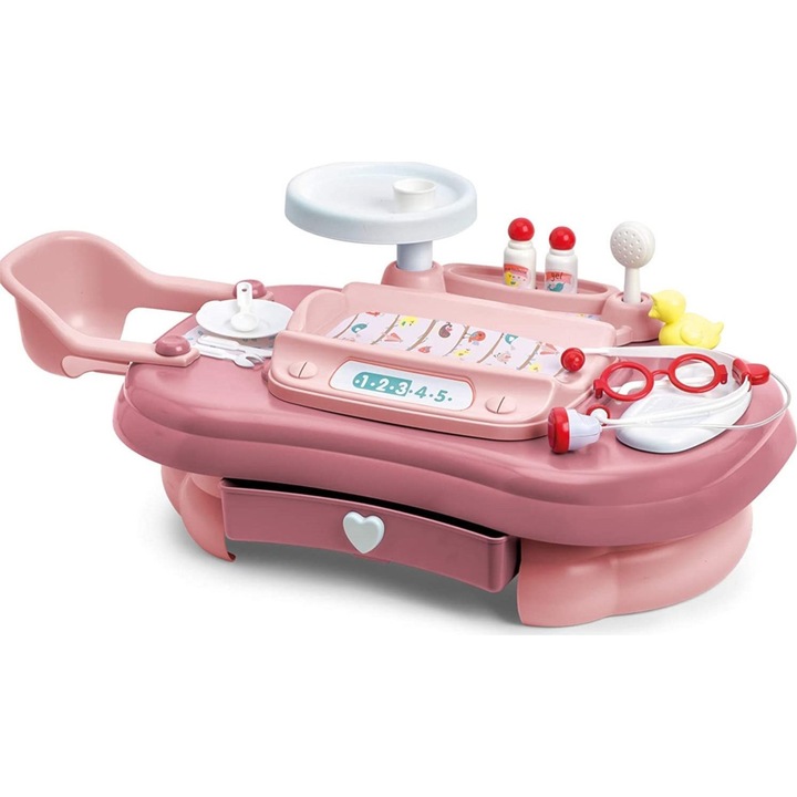 Jucarie pentru copii, Puzzle, 80.5 x 44 x 25 cm, Roz