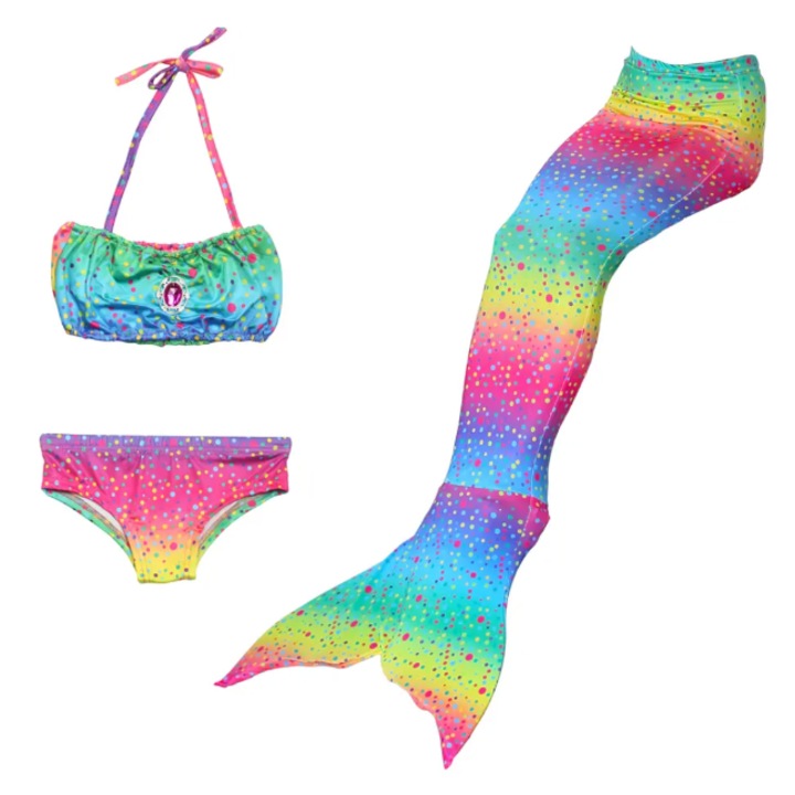 Set costum de baie Sirena multicolor Fiesta