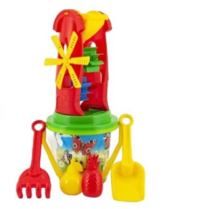 Set jucarii nisip, Puzzle, 20x42x19cm, 12m+, Multicolor
