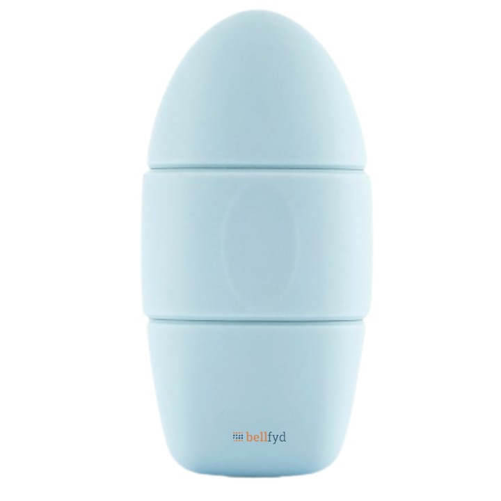 Двоен леден ролер за лице, BellFyd, 2 режима, кръгла и плоска глава, за многократна употреба, екологосъобразен, лифтинг ефект, тонизиране, стягане