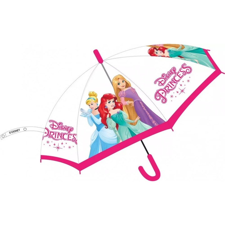 Детски чадър Disney Princesses, E plus M, 74см, многоцветен