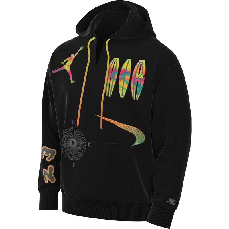 Hanorac Nike W J FLT FLC HOODIE WASH (DX0442-812) | Istoric Preturi