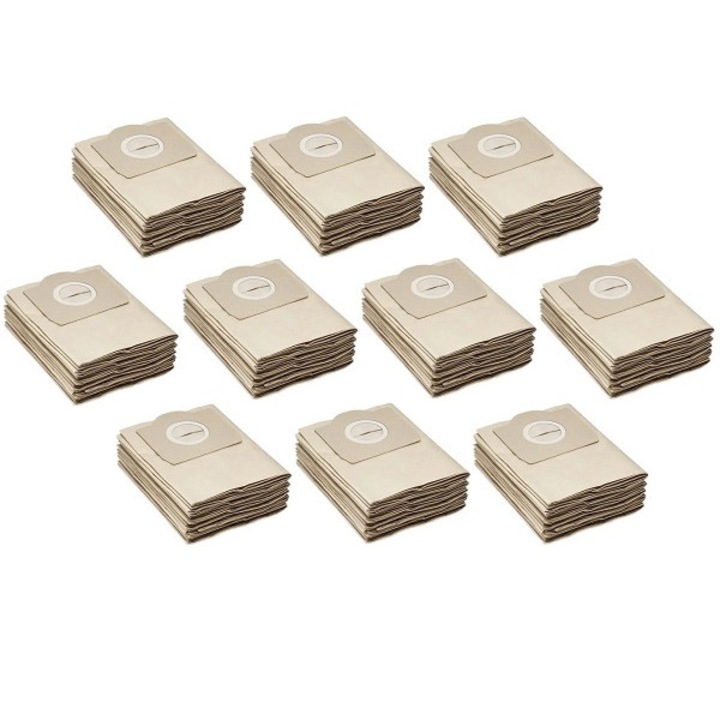 Set 50 saci pentru aspiratoare Karcher WD 3, MV/WD 3 series DAO hartie-poliamida