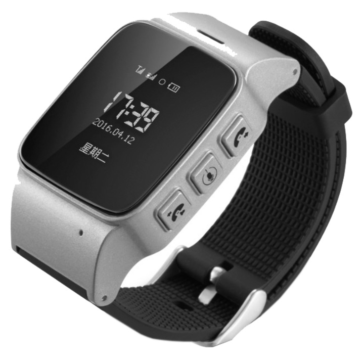 Часовник Smartwatch с телефон iUni U100, Silver