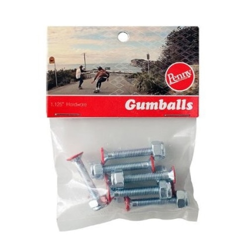 Kit prindere Penny suruburi+piulite red