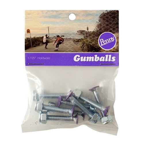 Kit prindere Penny suruburi+piulite purple