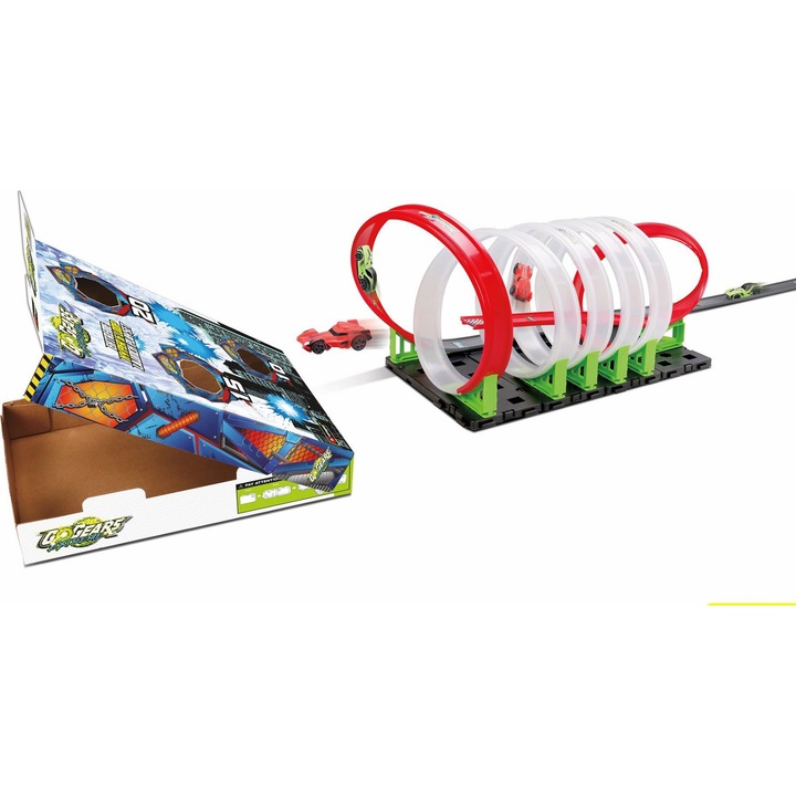 Pista auto Bburago GoGears Extreme 6 Loop, Puzzle