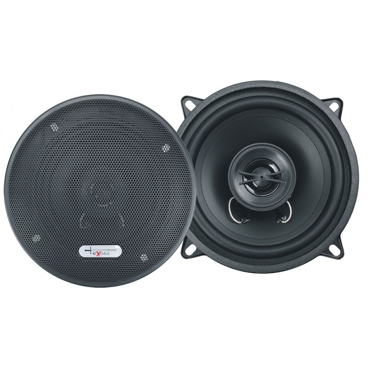 Difuzoare auto Excalibur X132, coaxiale, 13 cm, 50 W RMS, set 2 bucati