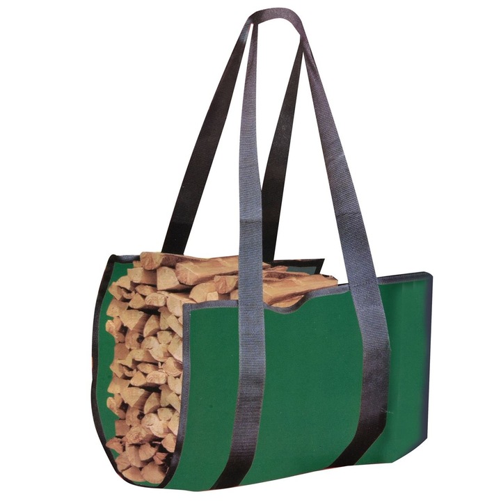 Sac Transport Lemne, Model PE, Dimensiuni 36x84 cm, Capacitate 10 kg, COMSTO IT & E- COMMERCE ®