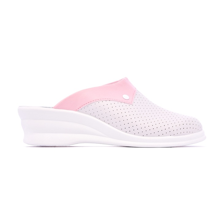 Saboti medicali Tellus 50-16, Alb/Roz, 37