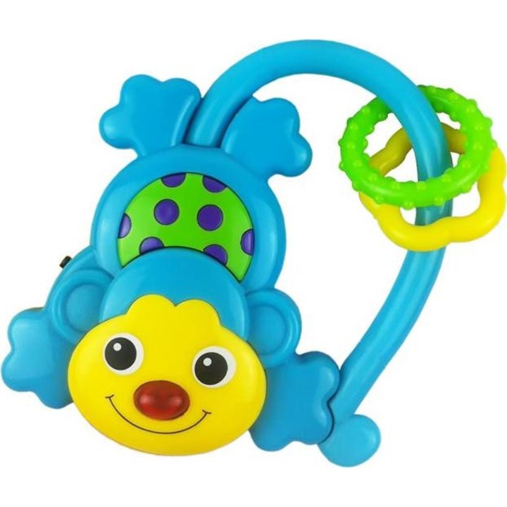Baby Mix csörgõ majmocska kék