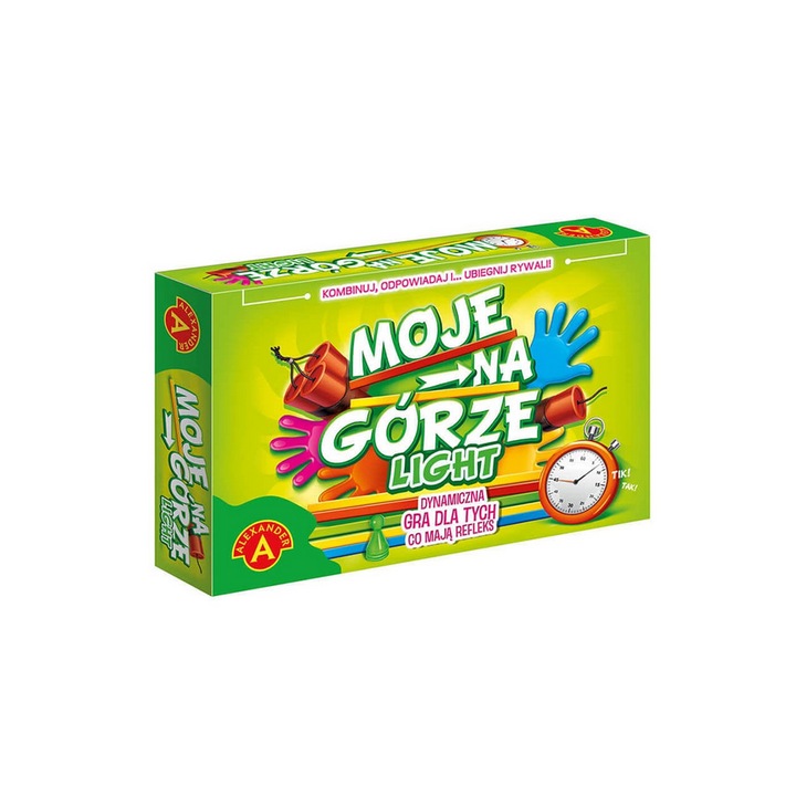 Társasjáték, Bánya a hegyen, 123 db, Többszínű, 8 év+