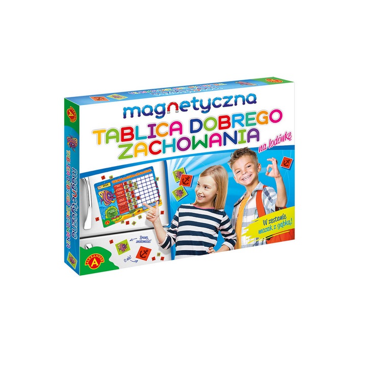 Placa motivationala magnetica, Alexander, 3 elemente, 4+