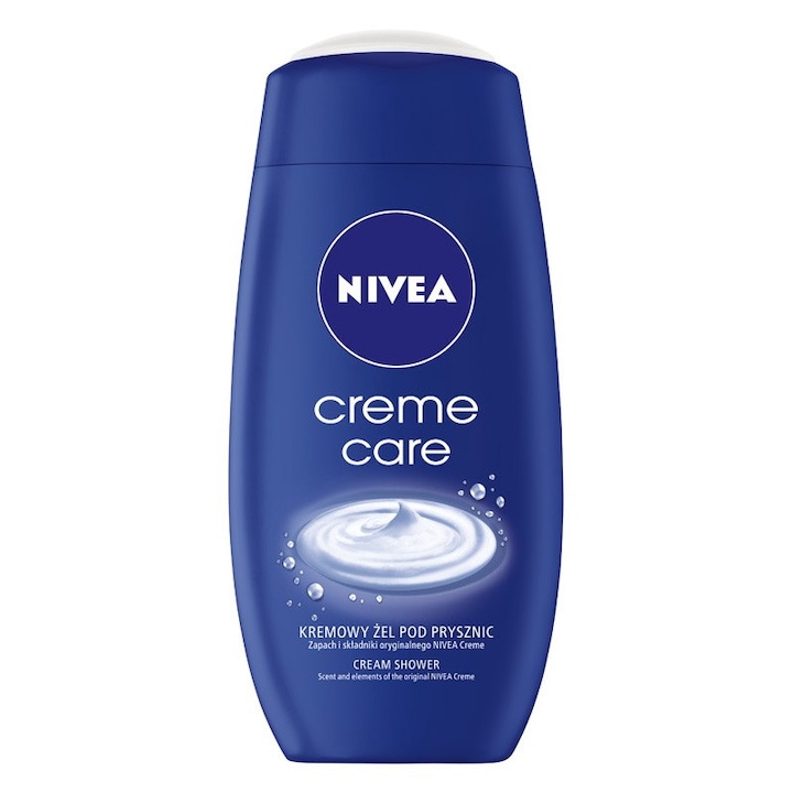 Creme Care krémes tusfürdő, Nivea, 250 ml