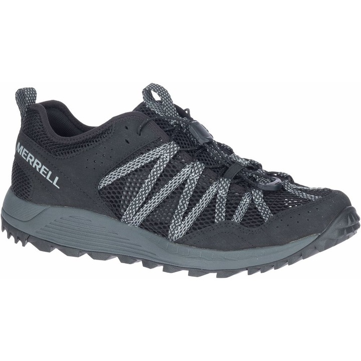 Ferfi sportcipo, Merrell, BM111388, Fekete, Fekete
