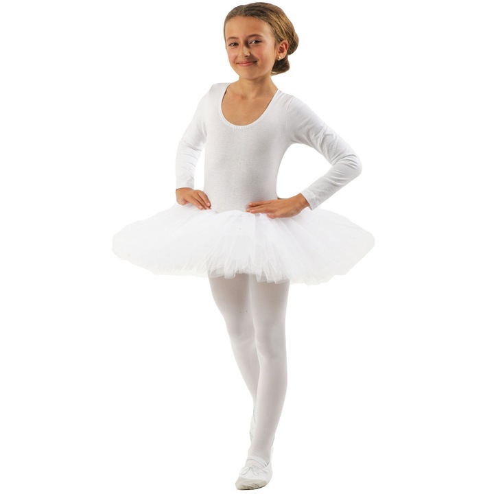 Costum balerina clasic cu tutu 5 - 6 ani