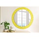 Fali tükör, Wallfluent, Lime, Kerek, Sárga, Ø70 cm, 010090550100300072639