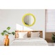 Fali tükör, Wallfluent, Lime, Kerek, Sárga, Ø70 cm, 010090550100300072639