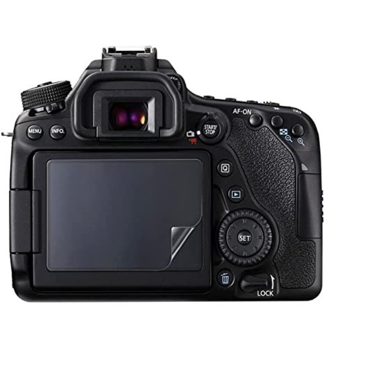 Szilikon képernyővédő fólia Canon EOS 80D kompatibilis, ütésálló