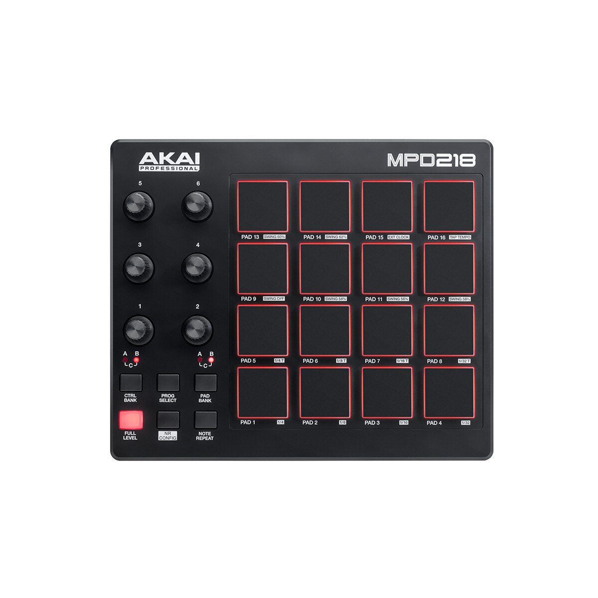 Controller Midi cu paduri Akai MPD 218 - eMAG.ro