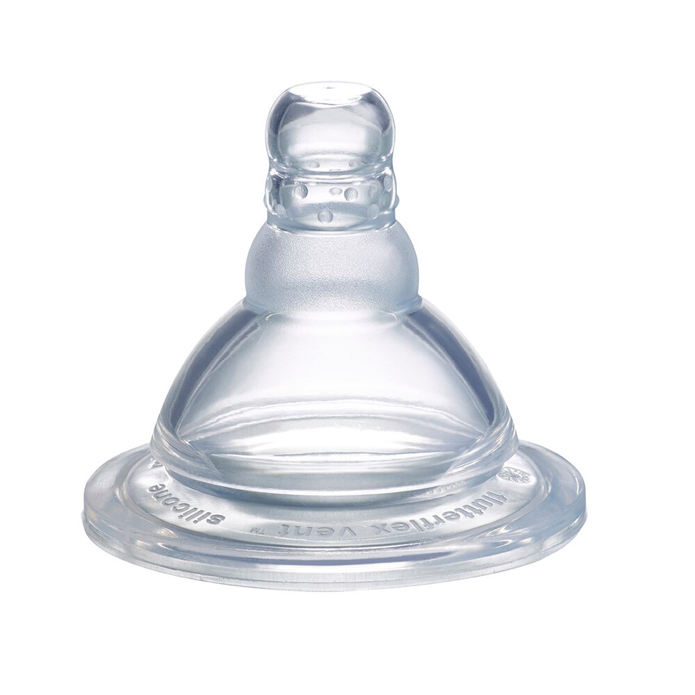 Set 2 tetine din silicon Mii Sophie, flux mediu