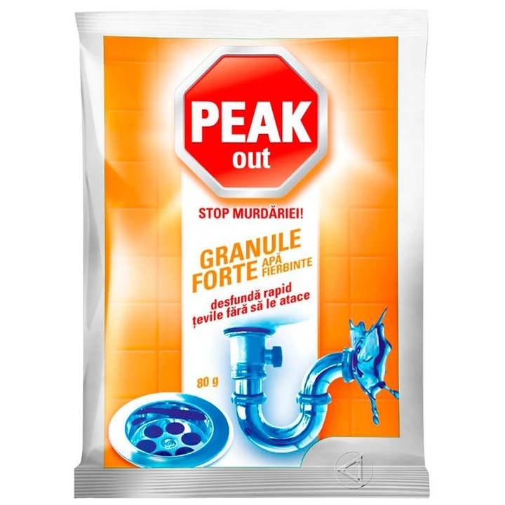 Set 12 x Granule Forte Desfundat Tevi Peak Out Teava Fierbinte, 80 g