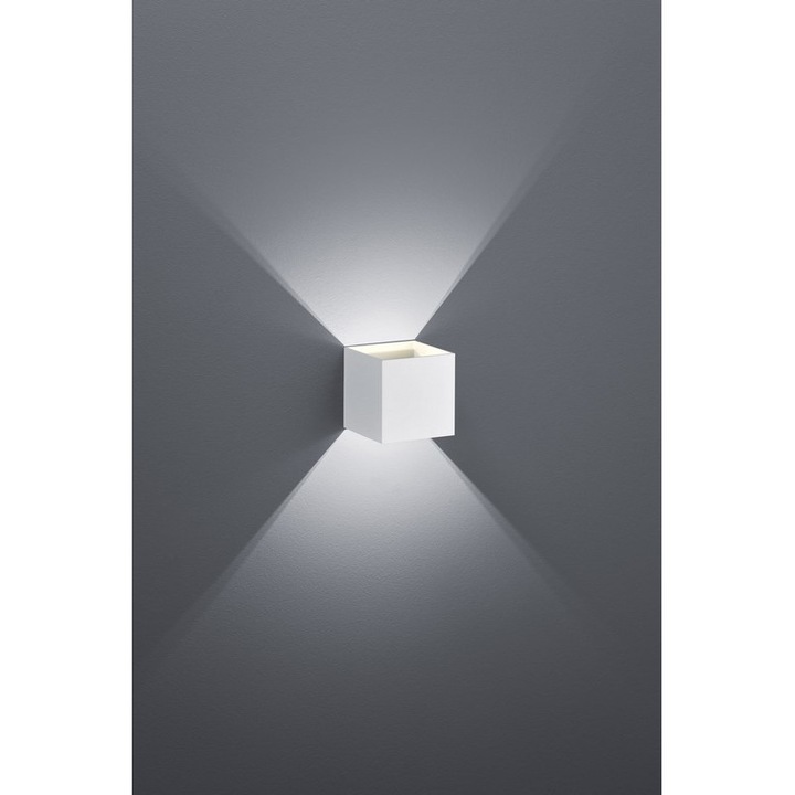 Аплик, Трио, Алуминий, LED, Бял