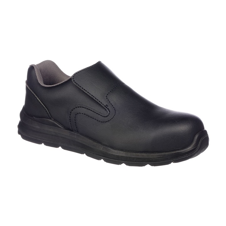 Pantofi barbati, Portwest, Microfibra, Negru, 44