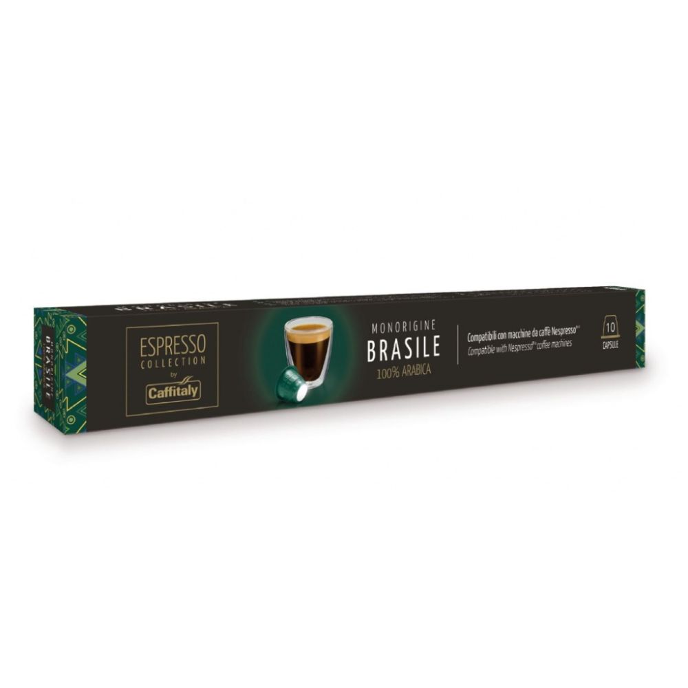 Caffitaly Espresso Collection Brazil Capsule, 10 капсули/чаши - eMAG.bg