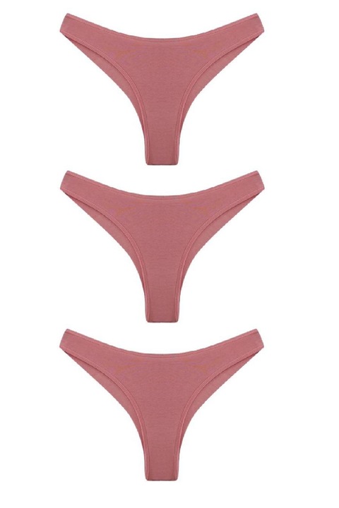 Set 3 chiloti brazilieni, Roz