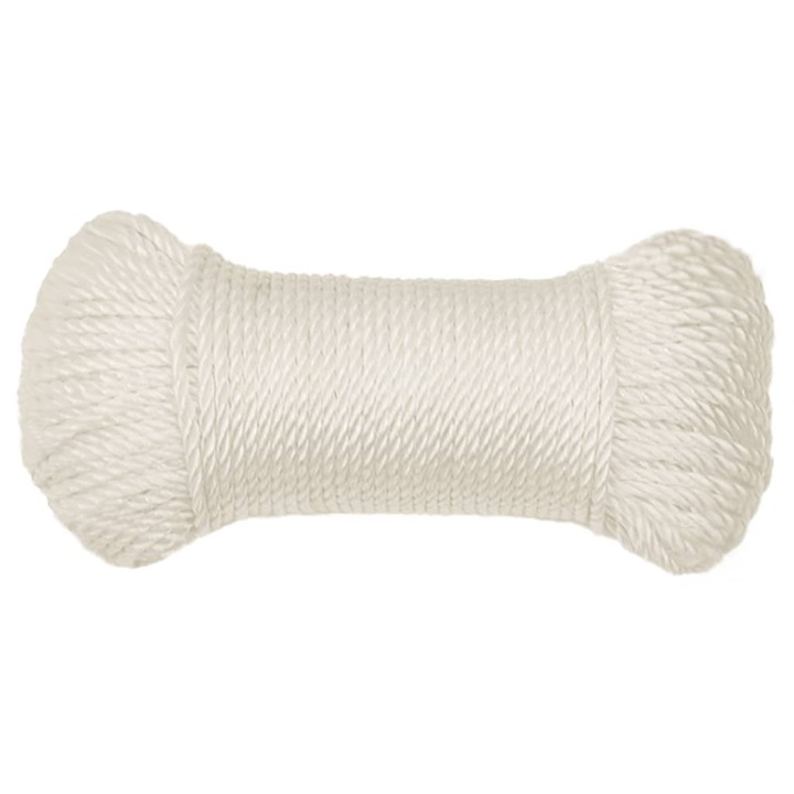 vidaXL fehér poliészter fonott csónakkötél 18 mm x 25 m 152786